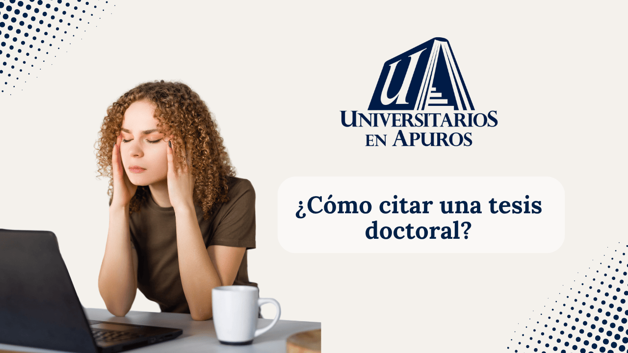 como citar una tesis doctoral