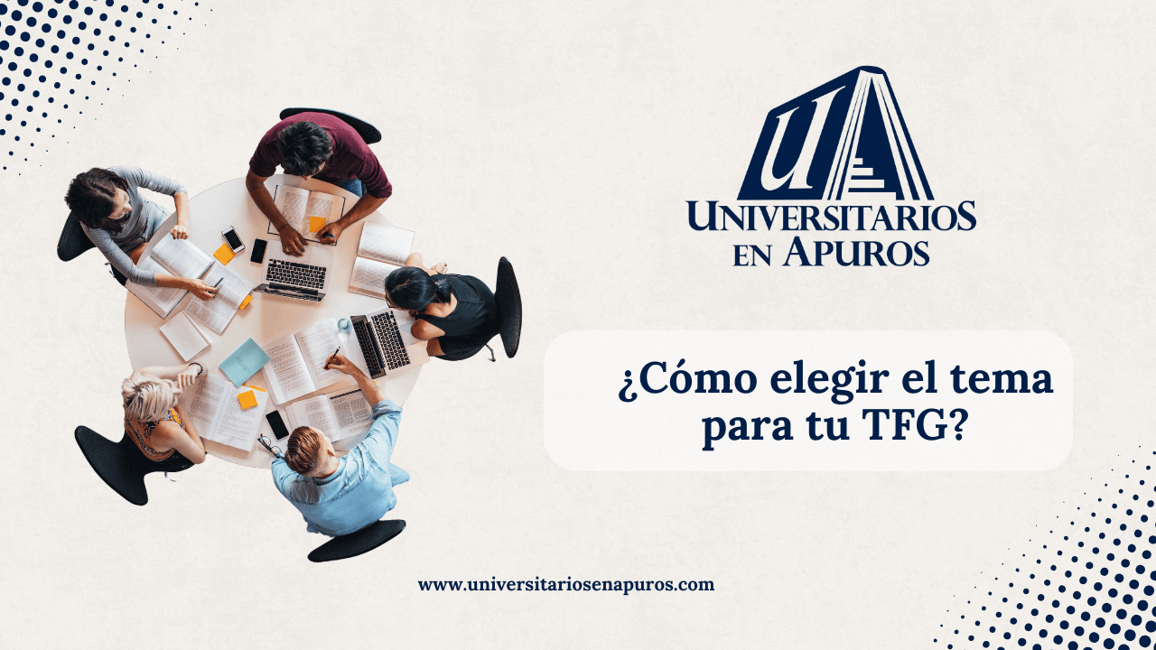 elegir el tema para el TFG