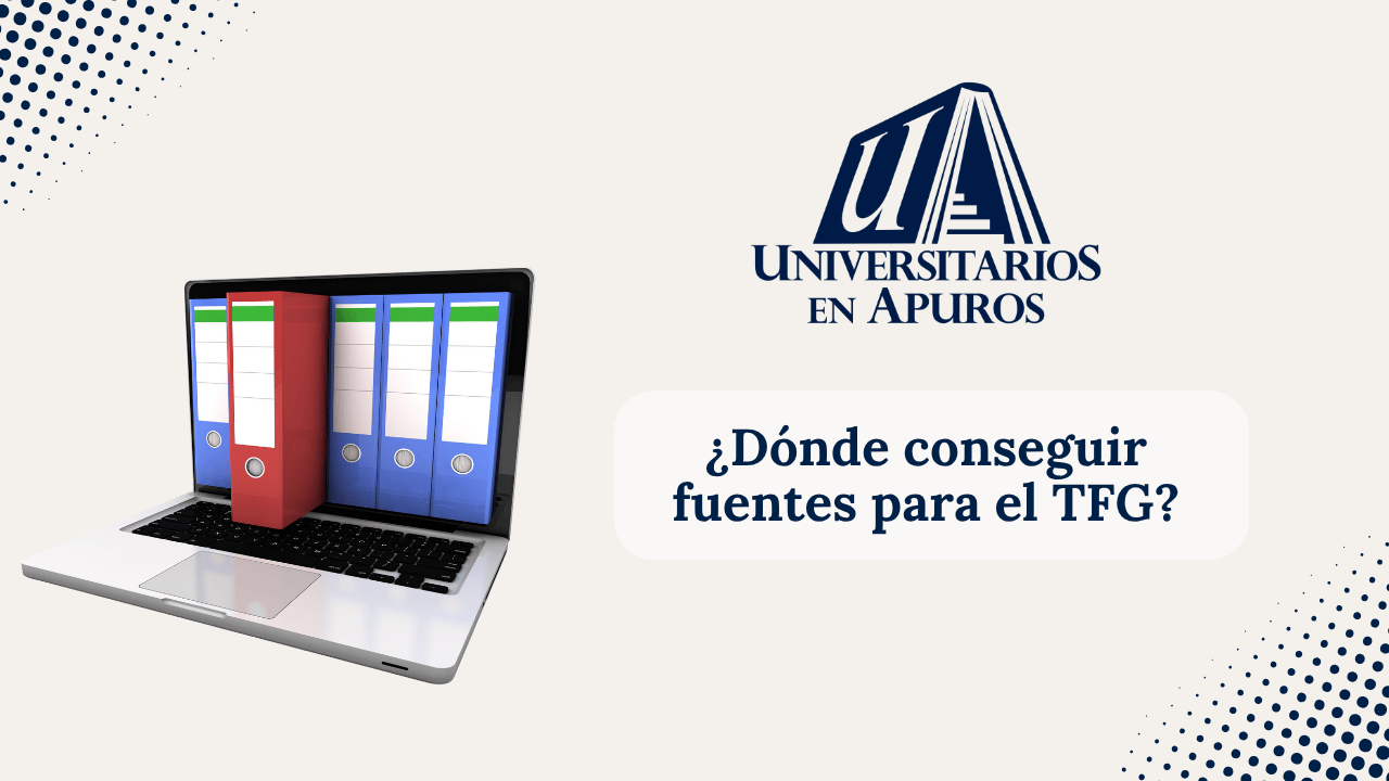 conseguir fuentes para el TFG