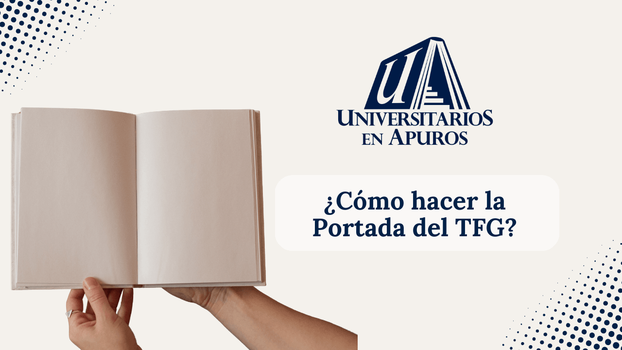 como hacer la portada del tfg